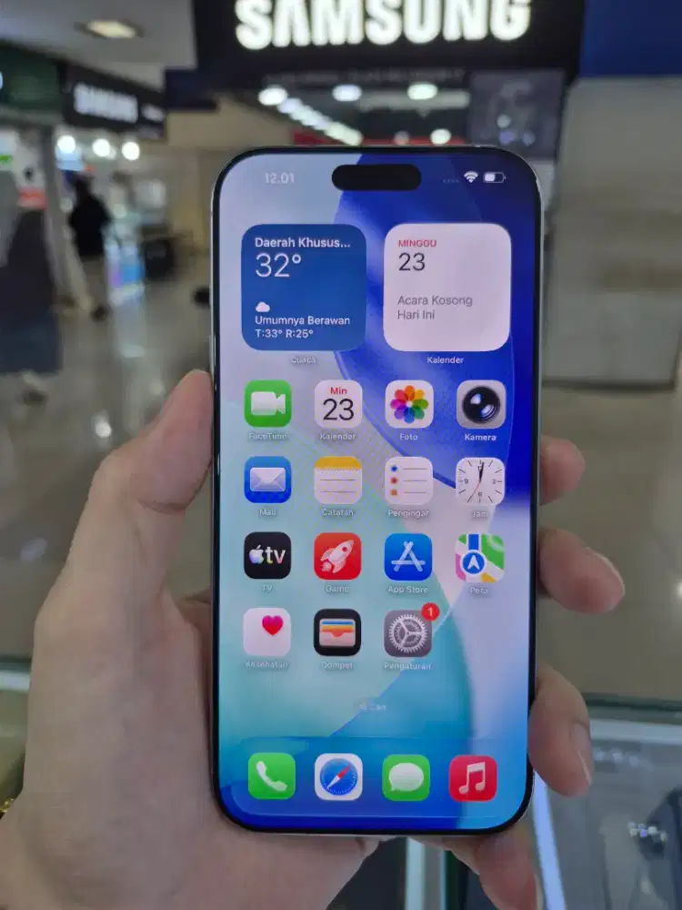 Iphone 16 pro max 256gb ex resmi mulus