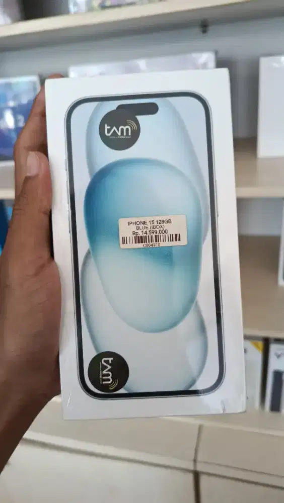 IPHONE 15 128GB BLUE – BARU SEGEL