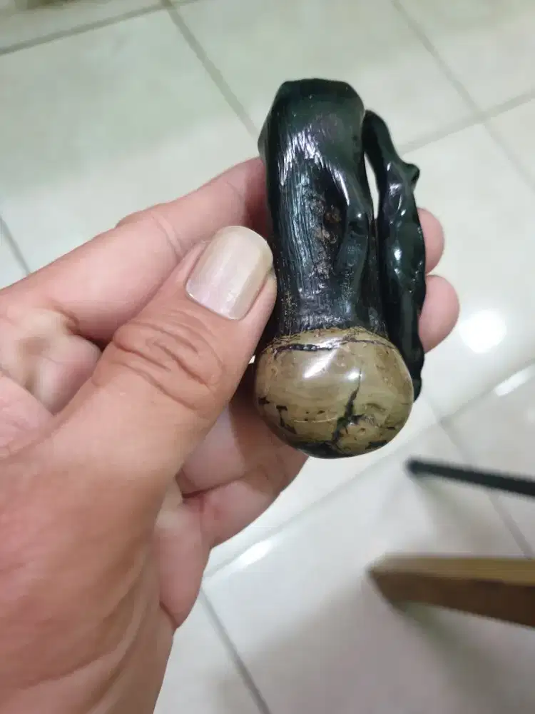 gelang etnik bahar hitam bonggol