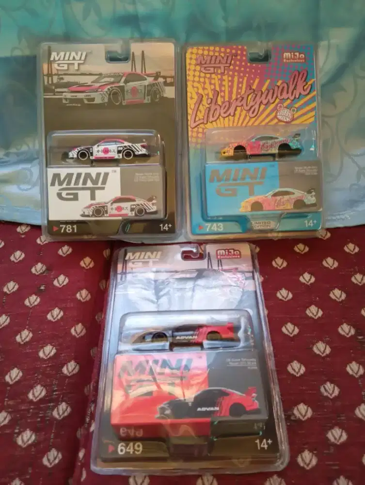 Mini GT 3 PCS LB-Super Silhouette Nissan Silvia S15
