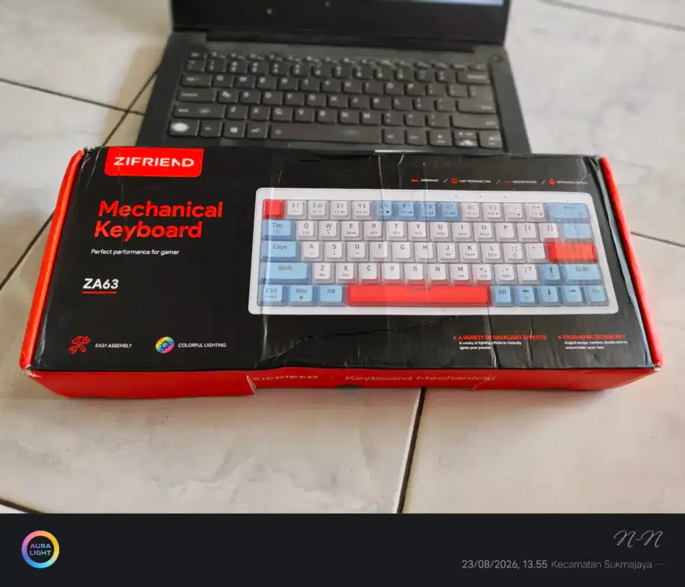 04. Keyboard Gaming Zyfriend ZA63 Non Wireless