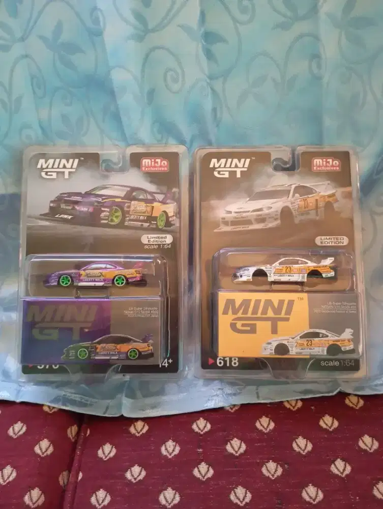 Mini GT 2 PCS LB-Super Silhouette Nissan Silvia S15