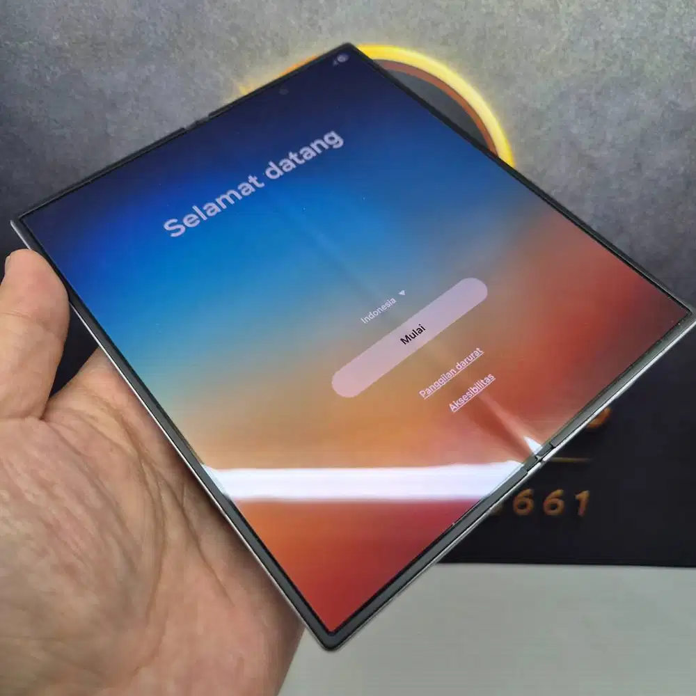 MULUS : Samsung Z Fold 6 Silver 12/256 FULLSET SEIN NOMINUS