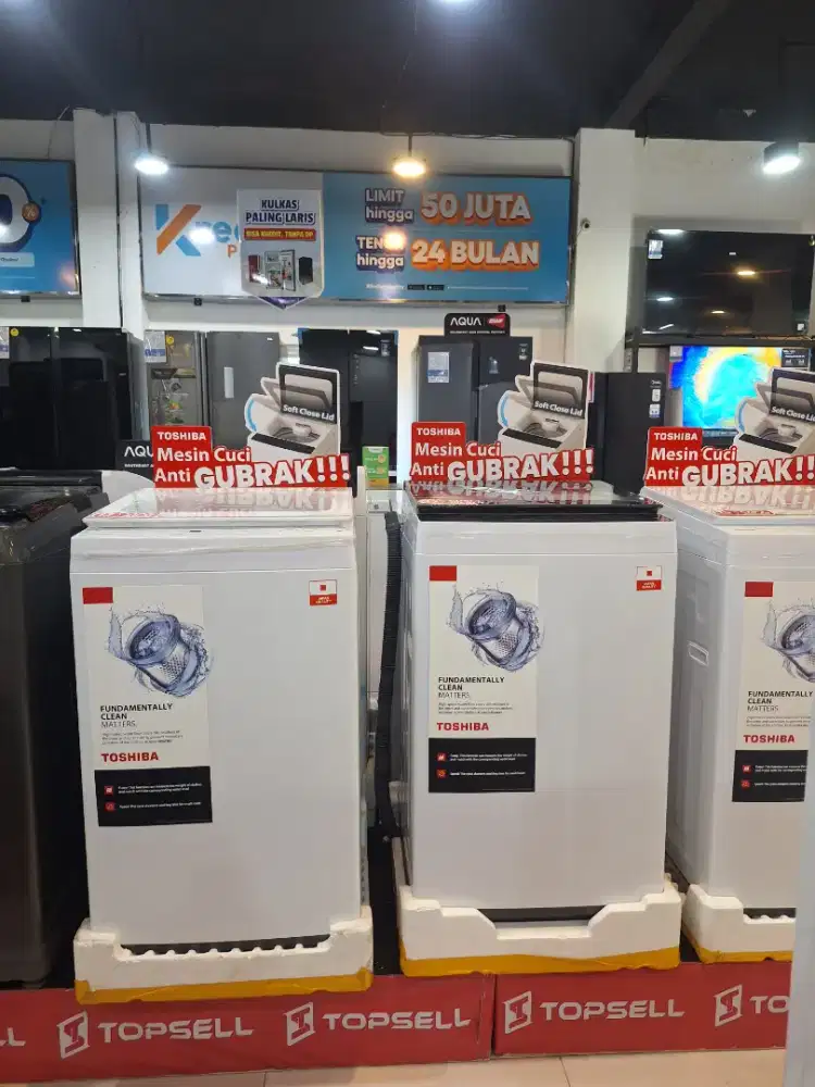 MESIN CUCI TOSHIBA ANTI GUBRAK!