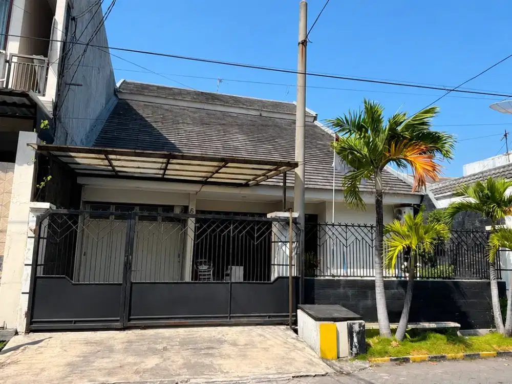 Di jual Rumah Sutorejo! Akses jalan luas dan dekan Pakuwon City!