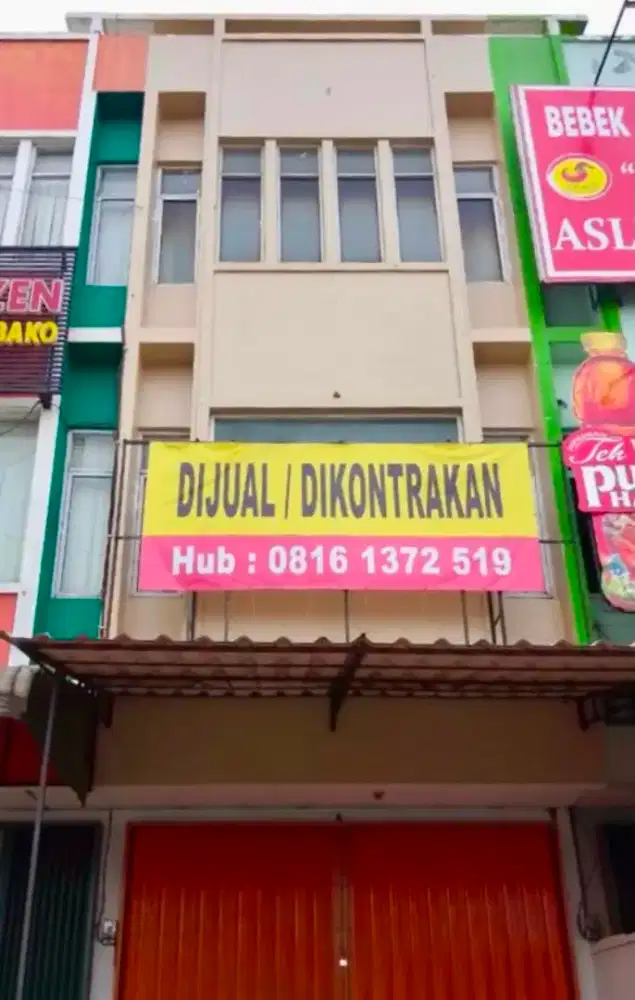 Dijual Ruko siap pakai, dekat perumahan de green dan latinos