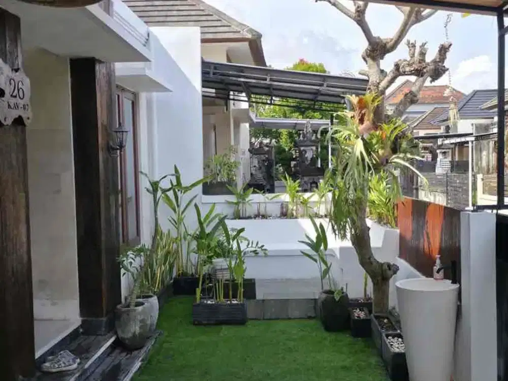 Rumah modern minimalis semi furnished bersih dan tenang lokasi Kesiman kertalangu