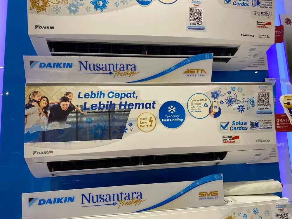 AC DAIKIN INVERTER 1/2pk ( 0.5pk )