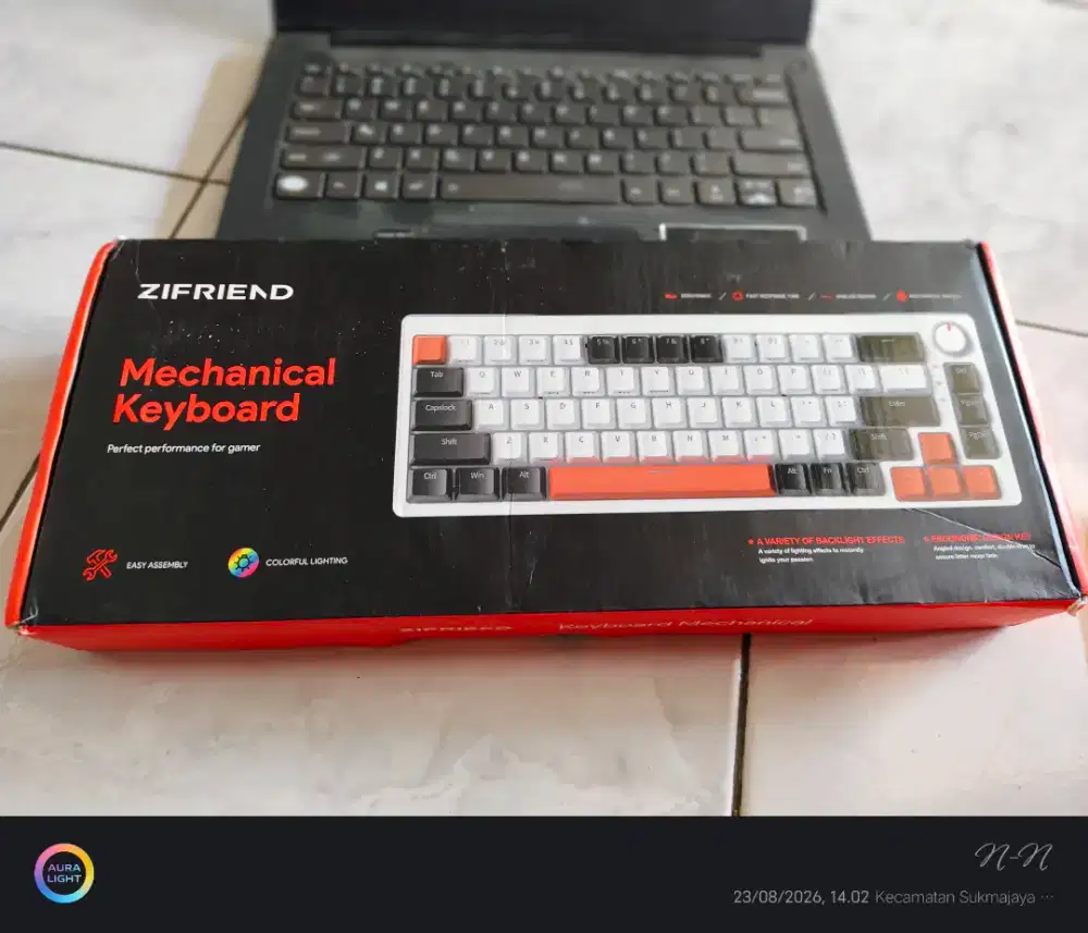 05. Keyboard Gaming ZA68 Non Wireless