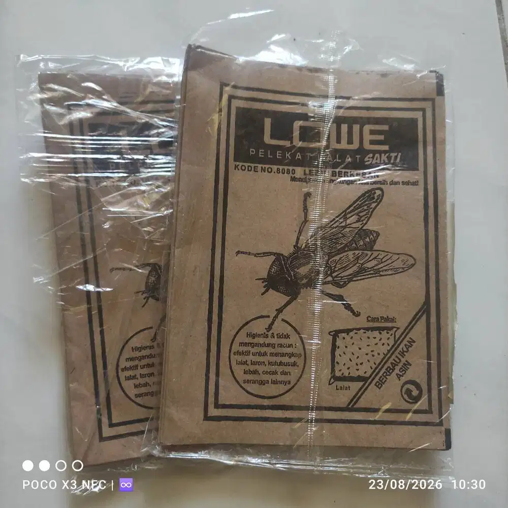 Lowe perekat lalat sakti