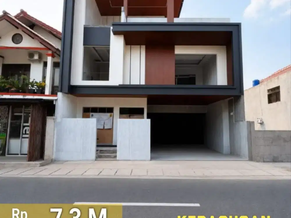 MBV355 Rumah 3 Lt Modern Kontemporer With Private Swimming Pool di Kebagusan