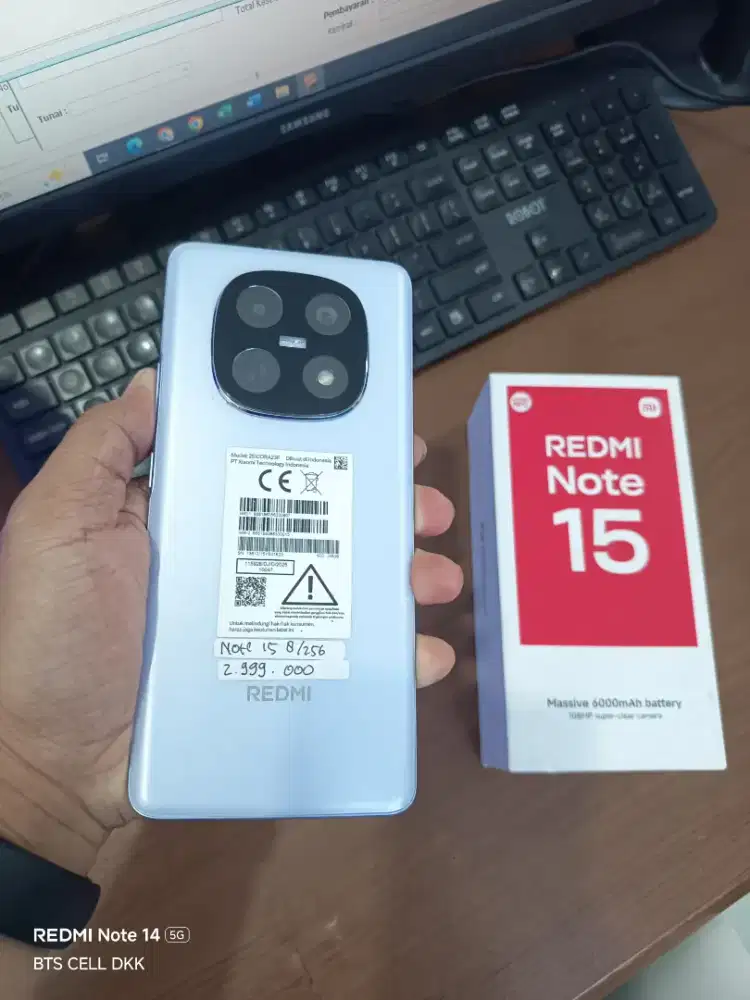 Hp redmi 15 ram 8/256