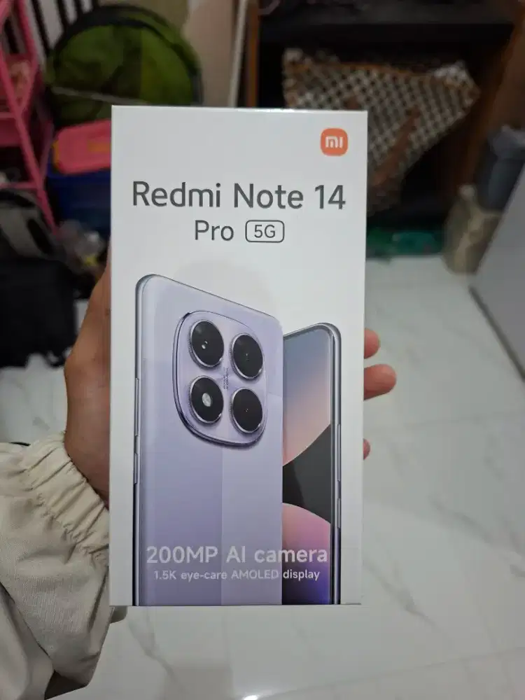 Redmi Note 14 Pro 5G Ram 8/256 GB Baru New Segel