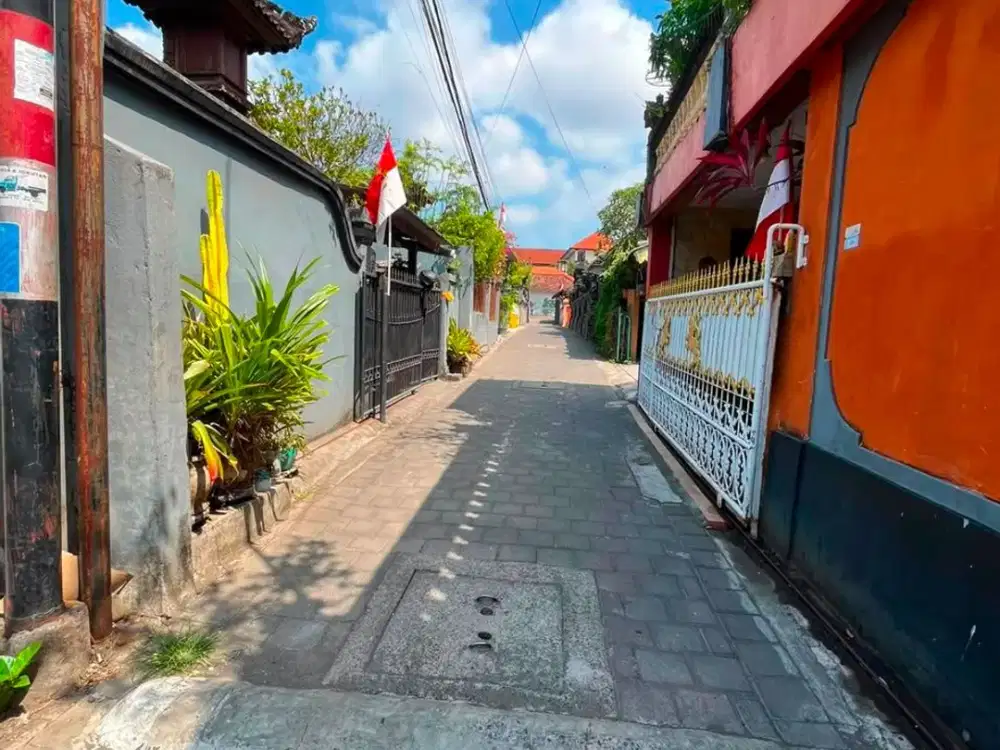 Tanah Murah 300 m2 di Jalan Tangkuban Perahu Padangsambian Denpasar Barat Cocok Untuk Kos dan Rumah