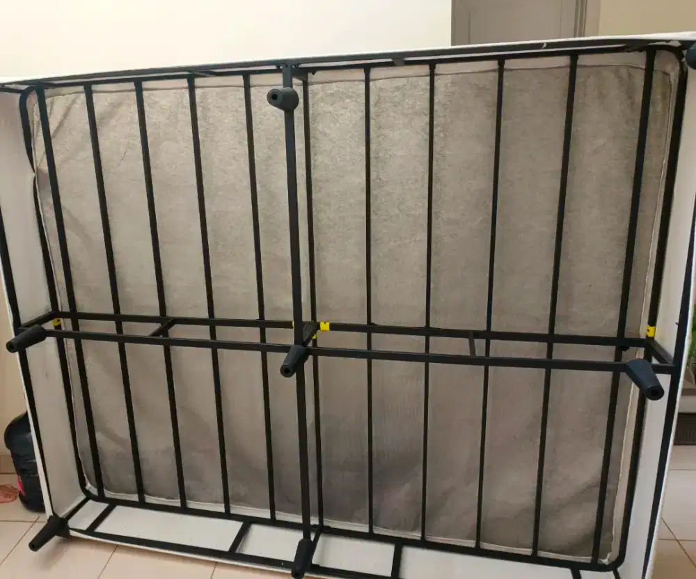 Jual!!! Springbed + dipan besi queen size