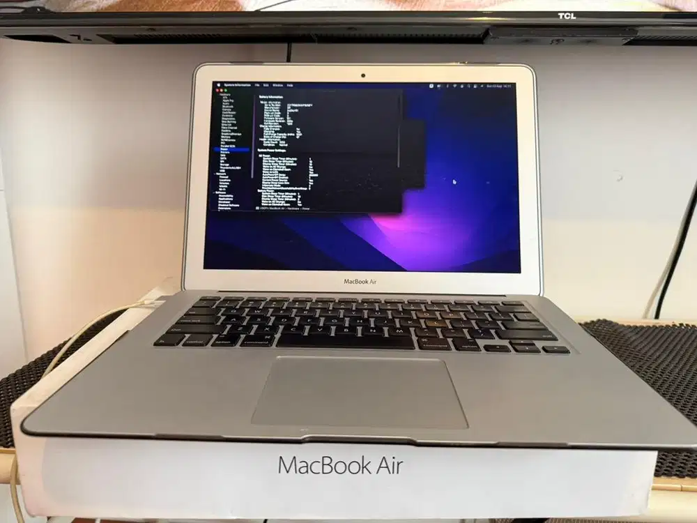 MacBook Air 2017 A1466 i5 8GB 128GB Original + Dus