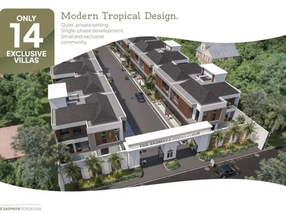 THE SASMAYA PERSATUAN - Tropical Private Villa