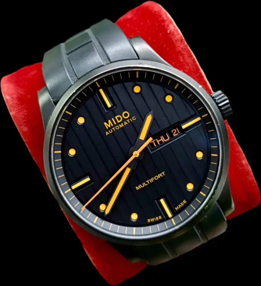 Mido Spesial Edition Multifort Black Dial Original
