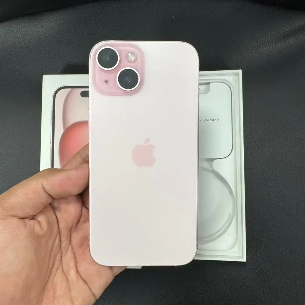 Iphone 15 128gb resmi ibox fullset second