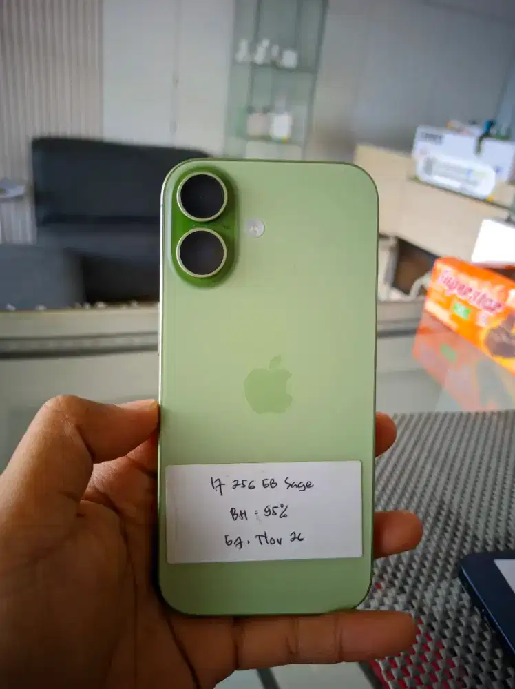 Iphone 17 256gb ex ibox, bisa cicilan cukup ktp aja