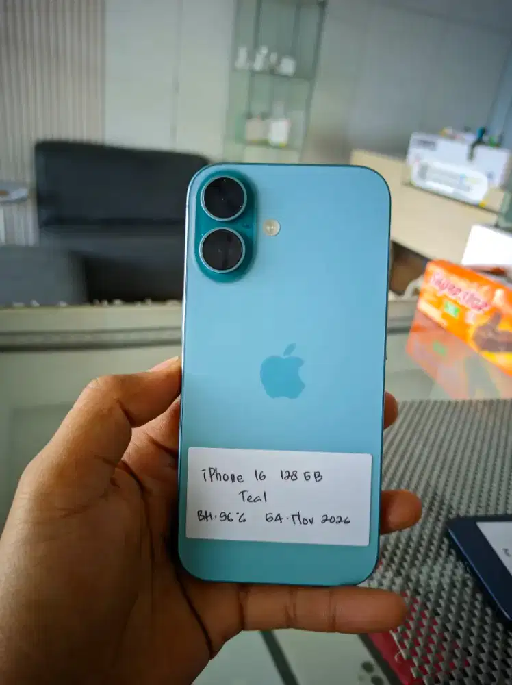 Iphone 16 128gb ex ibox, bisa cicilan cukup ktp aja