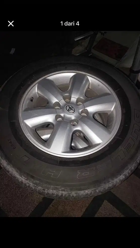 Velg oem fortuner 2010 R17