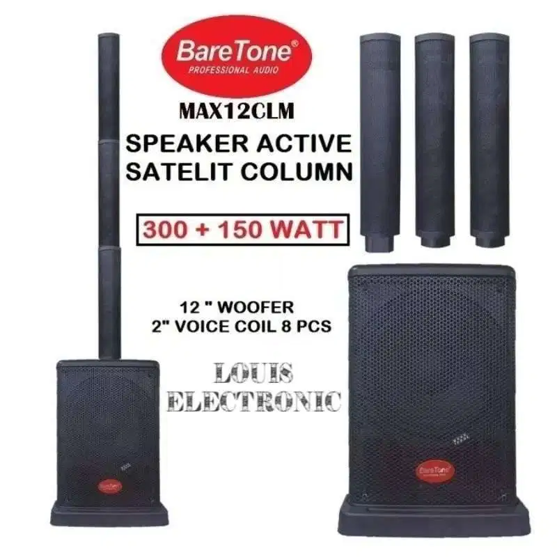 Dijual speaker aktif BareTone