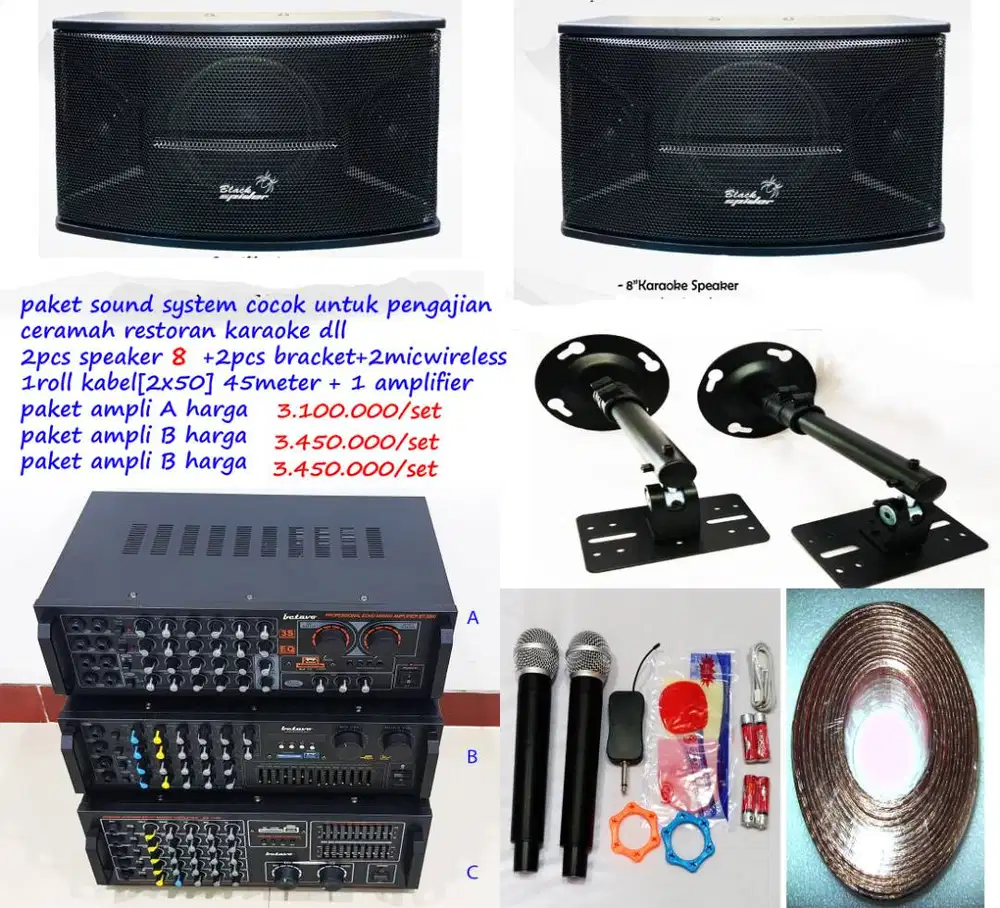 paket sound karaoke cocok buat kumpul