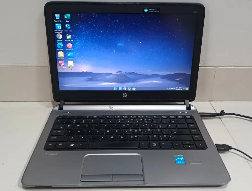 Laptop HP ProBook 430 G1 core i5 gen 4 ram 8gb internal 320gb mulus