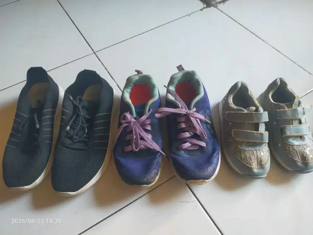 Sepatu merk skechers,fladeo,st Morris