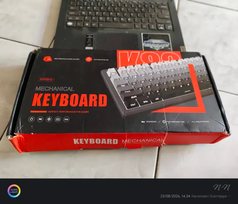 08. Keyboard Gaming Zyfriend K82 Non Wireless