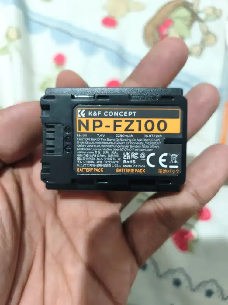 Baterai K&F Concept NP-FZ100 (Sony Mirrorless Battery)