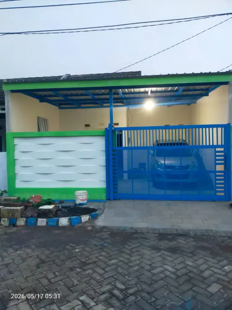 Disewakan/ dikontrakan rumah baru renovasi daerah buduran Sidoarjo