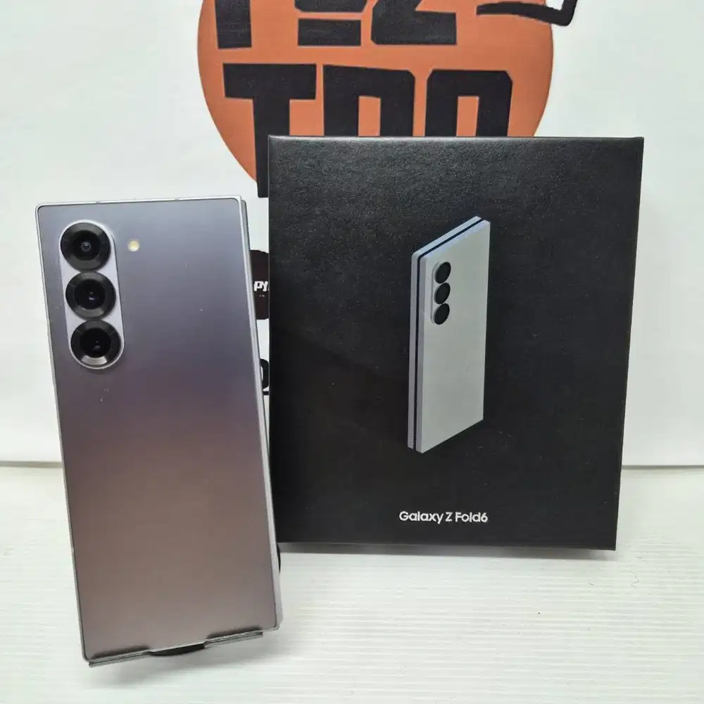 Samsung Z FOLD 6 12/512gb SILVER FULLSET No Minus EX SEIN