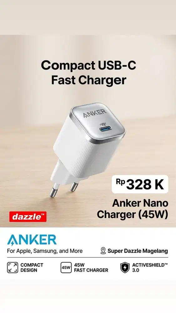 Tc anker zolo 45 watt A2692L21