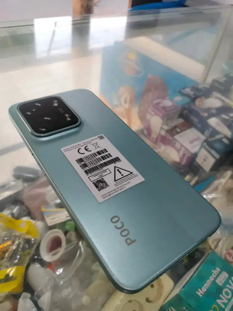 POCO C85 ram 6/128gb NFC  kondisi HP mulus no minus