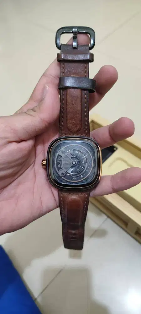 SEVENFRIDAY M2B/01 Automatic Full Set Box Kayu dan Garansi
