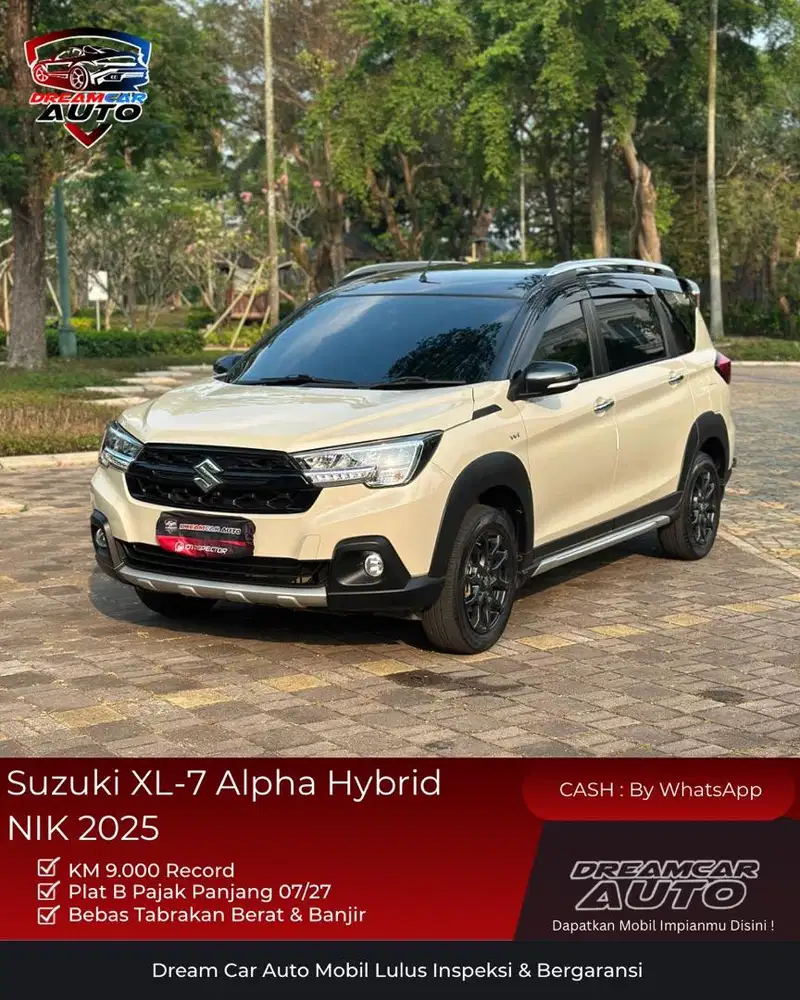 [ KM 9.000 LOW ] Suzuki XL7 Alpha Hybrid 1.5 2025 Kaya Baru