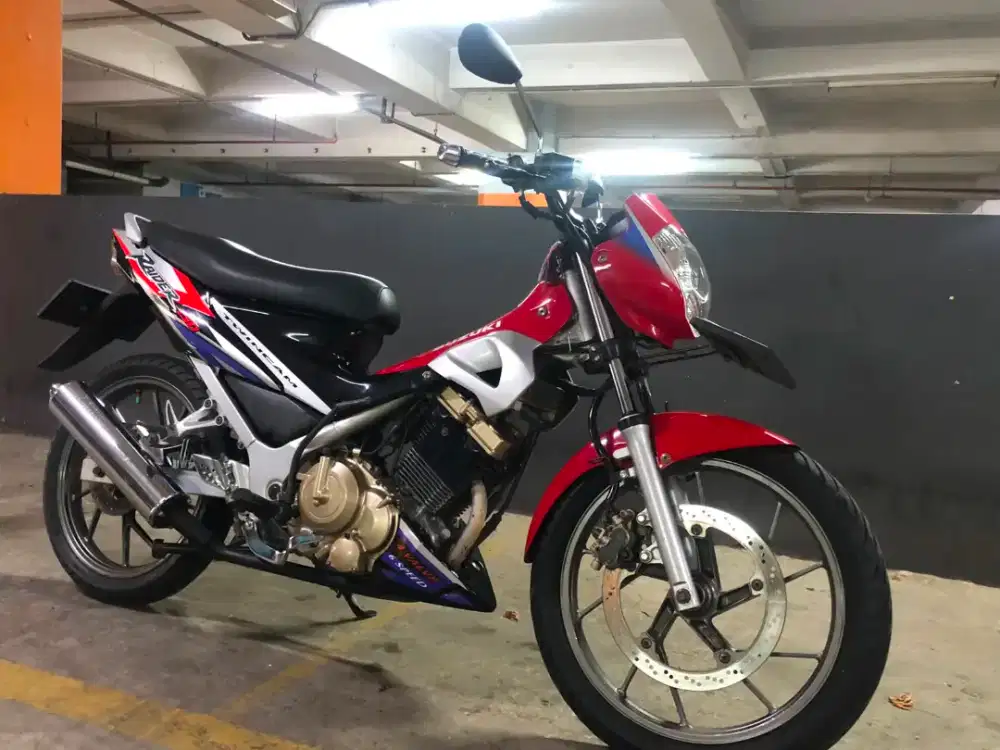 Suzuki satria fu150 cbu thailand 2006 merah hitam ori