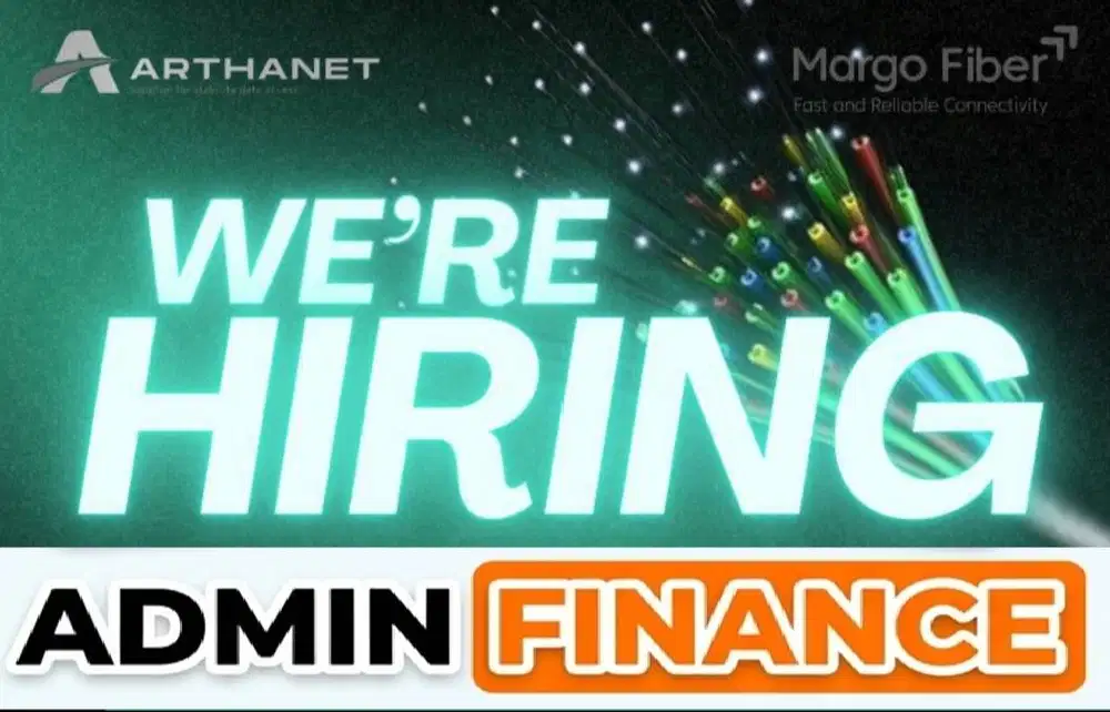 LOWONGAN KERJA ADMIN FINANCE