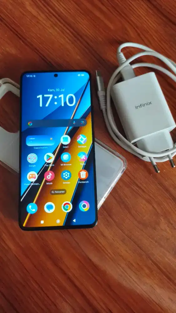 Poco X6 5G 12/256 Hp + Casan Ori Infinix