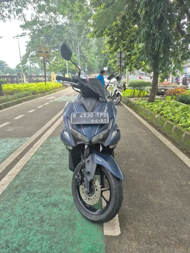 Aerox 2017 Biru 155 Terawat Siap pakai yuk Buruan