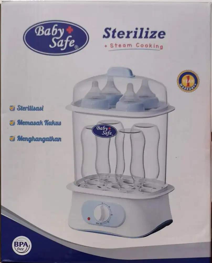 Steril botol dan pemanas masih baru belum sempat di pakai