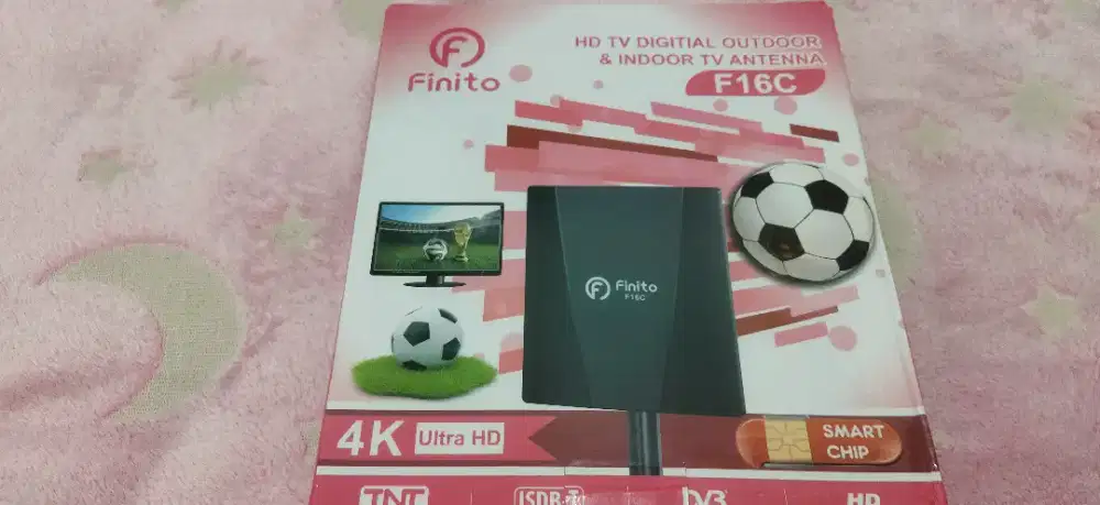 Antena Digital indoor & outdoor Finito F16C, Kondisi Baru.