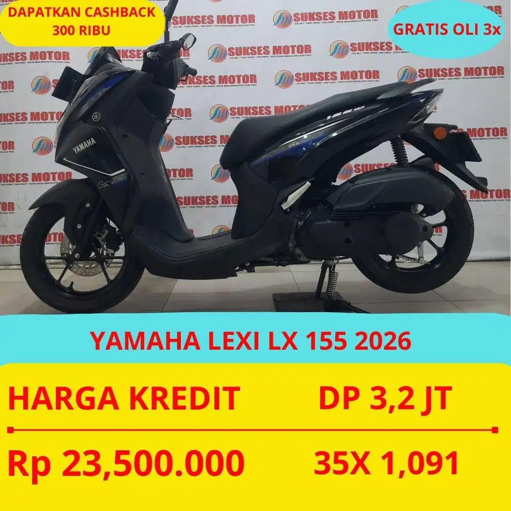 YAMAHA LEXI LX 155 2026 DP MURAH 3,2 JUTA GUYSS