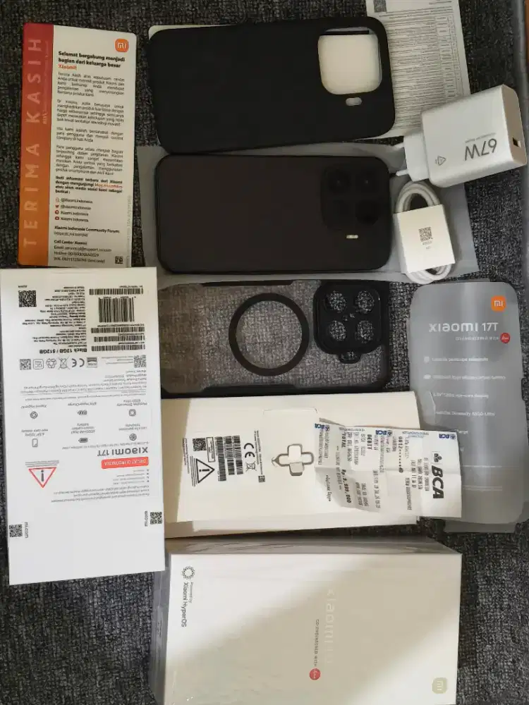 Xiaomi 17T 12/512 warna hitam