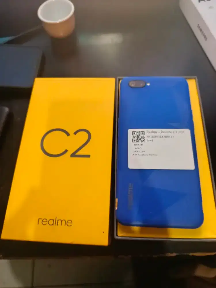 Bismillah dijual hp realme C2 2/32gb