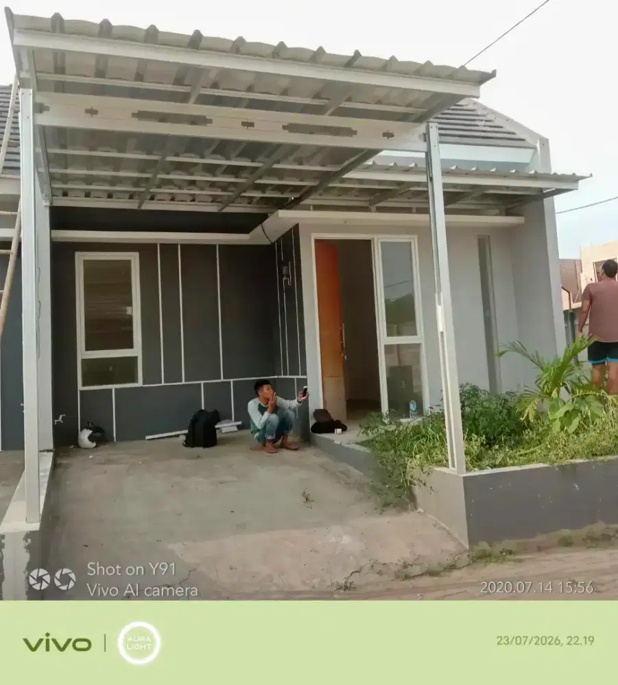 Pasang kanopi dan garasi baja ringan