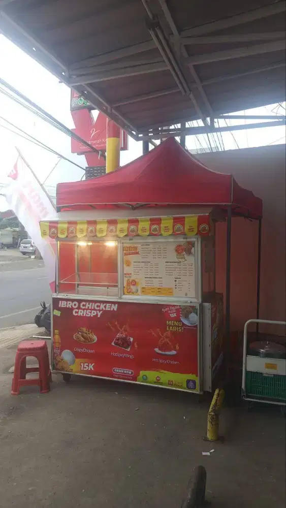 PAKET USAHA FRIED CHICKEN| GEROBAK + ALAT LENGKAP | FREE TRAINING