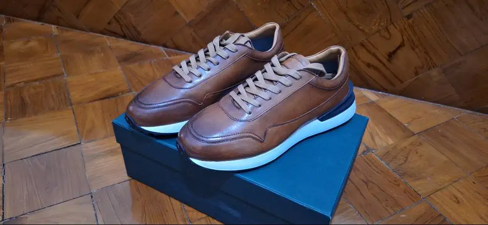 Sepatu Mario Minardi seri FRANK warna TAN